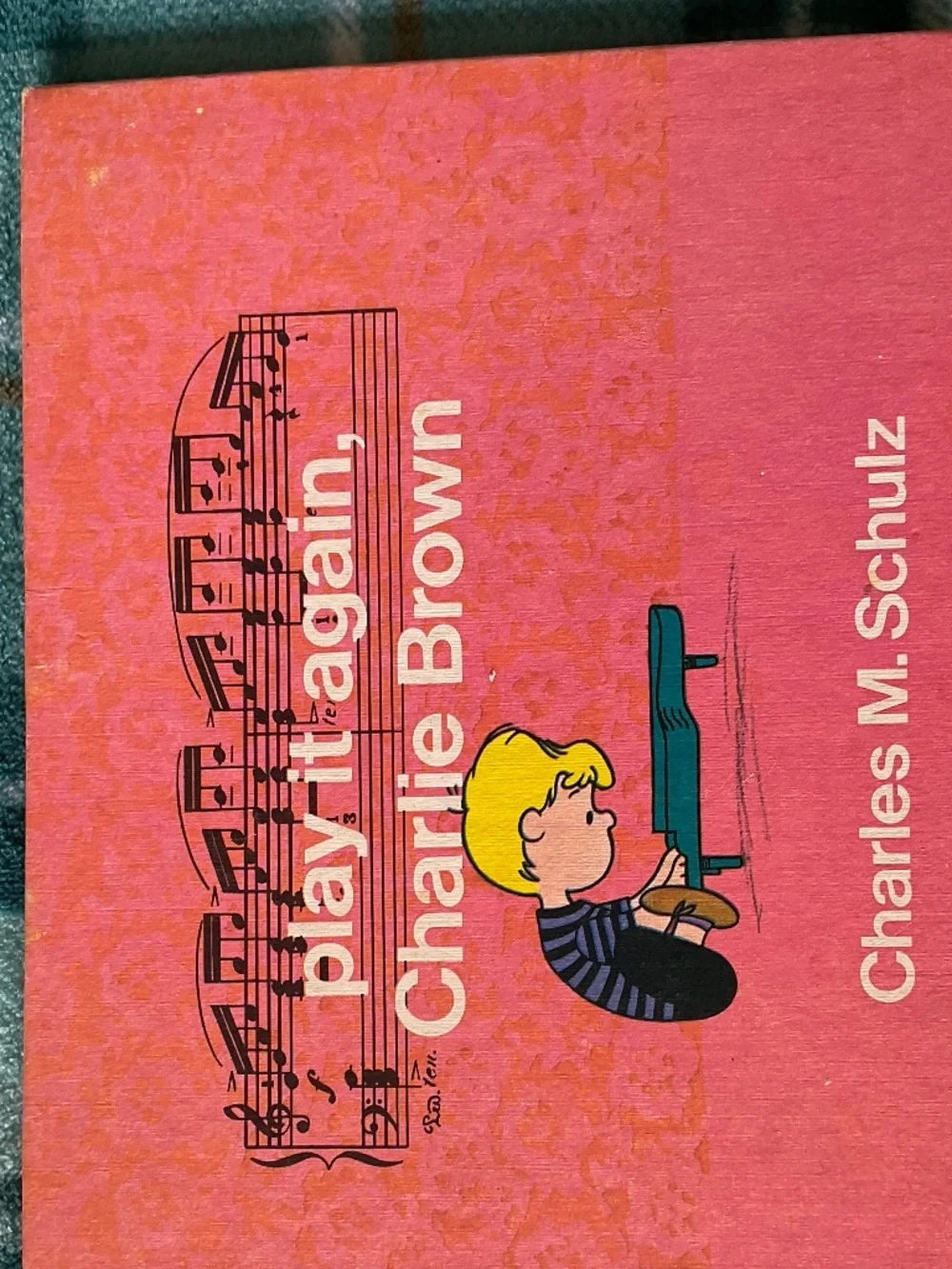 VTG- 1971 played again Charlie Brown hardcover Charles M Schulz